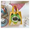 Trendy handbag bag souvenir cartoon capybara student large-capacity handbag storage bag