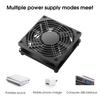 STB Radiator Low Noise Quick Cooling Plug Play USB Mobile HDD TV Box Cooler for Home