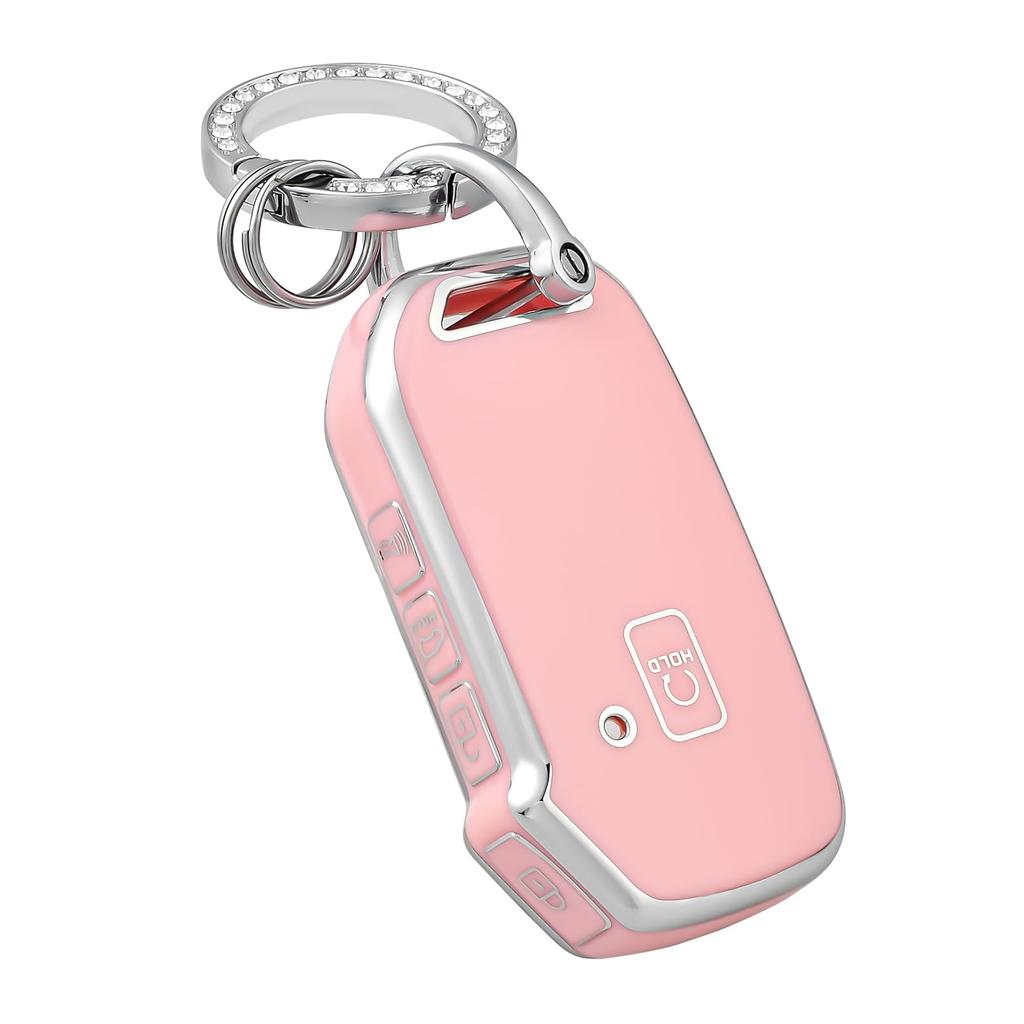 5 Button Key Fob Cover Case Holder for Kia Ceed Cerato Forte NIRO Seltos Sorento Soul Sportage Telluride K5 Remote Key Protector