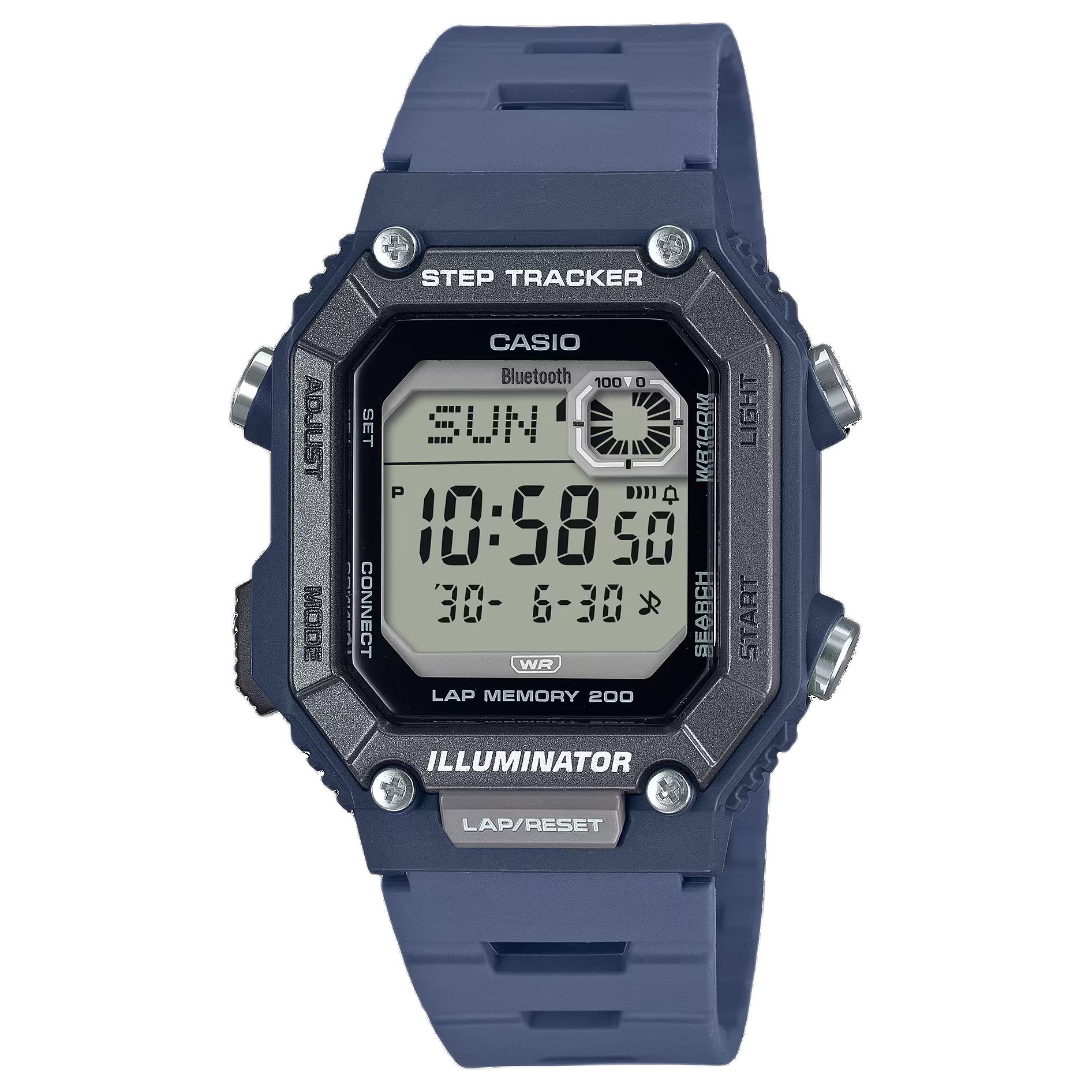 CASIO Мужские Стандартная серия Серые часы WSB1000-2AV WSB1000-2AV Gray Dial