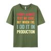 Coder Programmer Coding It Guy Clothing Men Clothing Harajuku Comfortable TShirt Free Shipping Clothes Casual