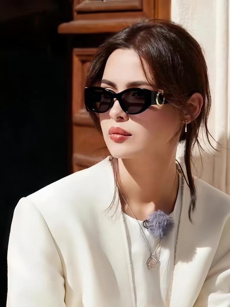 European and American retro style men's and women's fashionable sunglasses trend versatile summer sun shading and UV protection