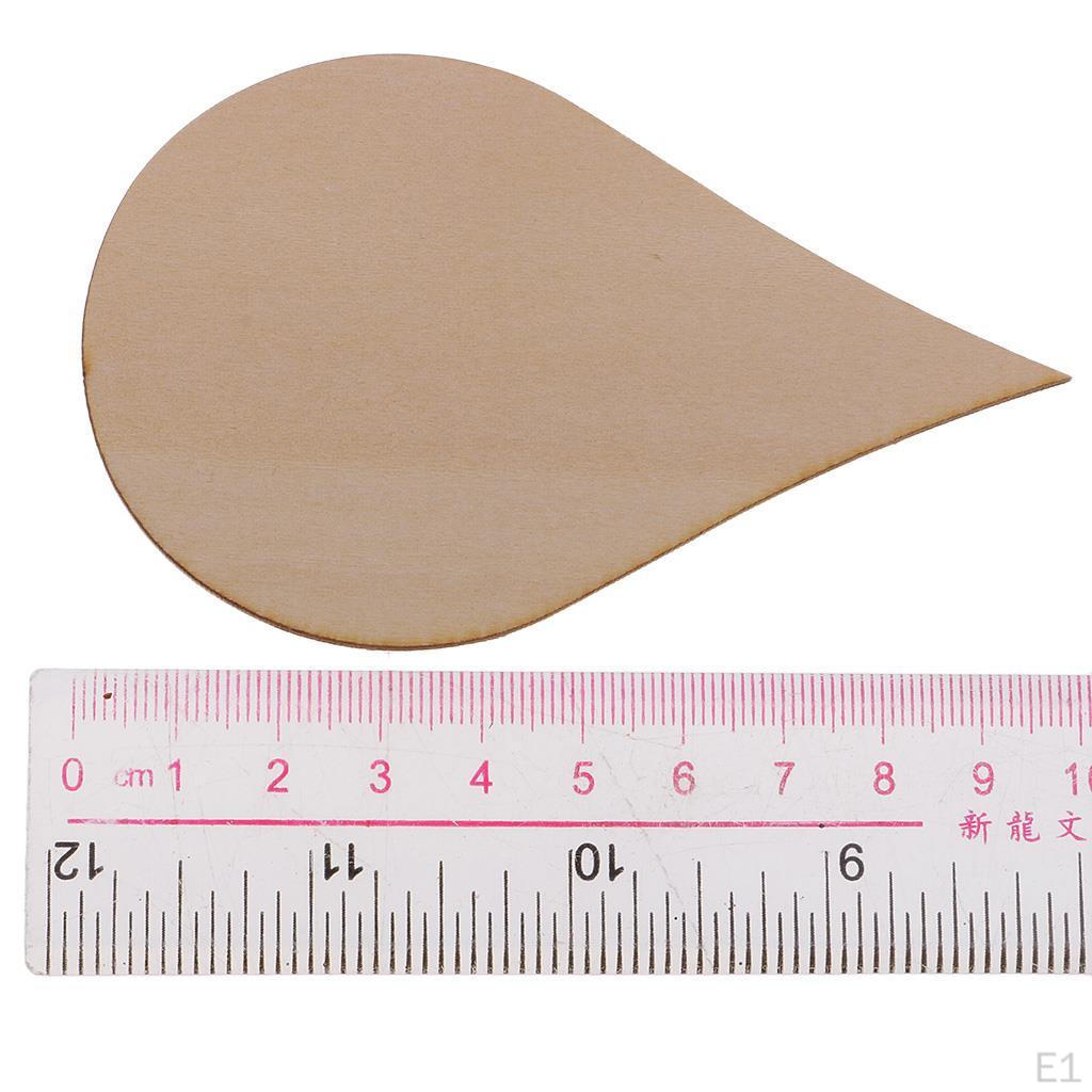 Wood Cutouts, Unfinished Wooden Ornaments for Decoration,