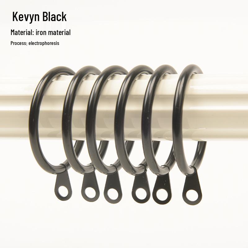 Inel metalic pentru perdea transfrontalier cu ochiuri - Accesorii pentru perdea romană