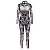 Halloween Women's Leggings Digital Print Spoof Onesie Women's Costume Tights