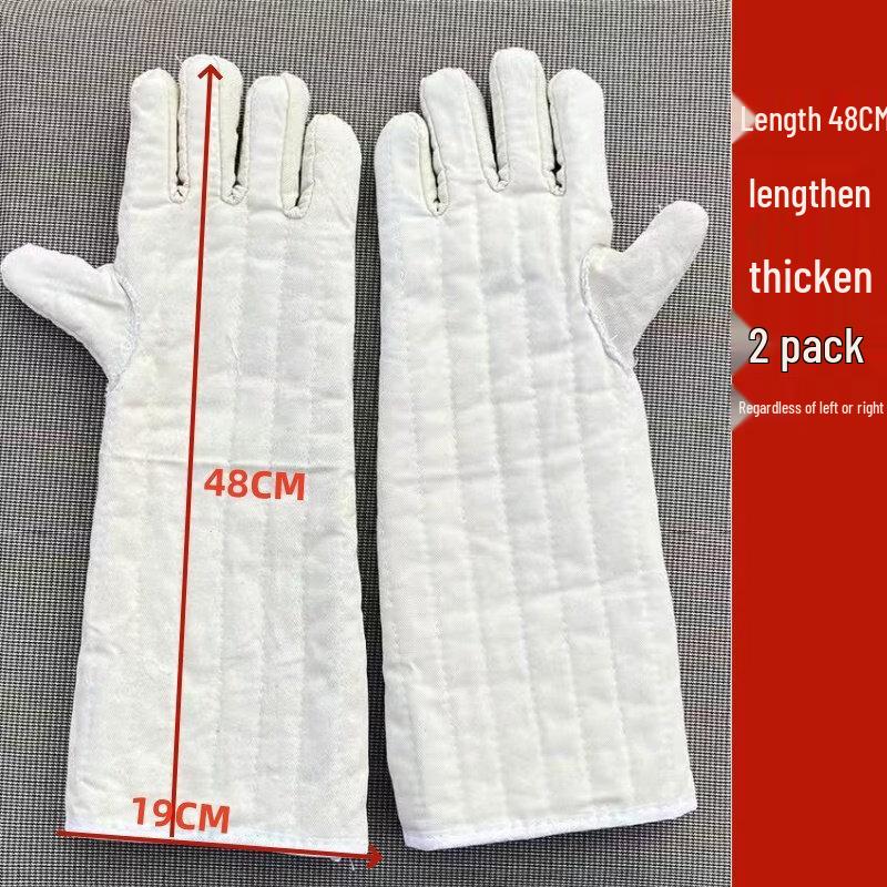 Extended Five-Finger High Heat Oven & Microwave Glove