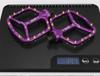 TANKE Lightweight Mountain Bike Pedals - Carbon Fiber, Anti-Slip, Waterproof, Wear-Resistant, Universal Fit