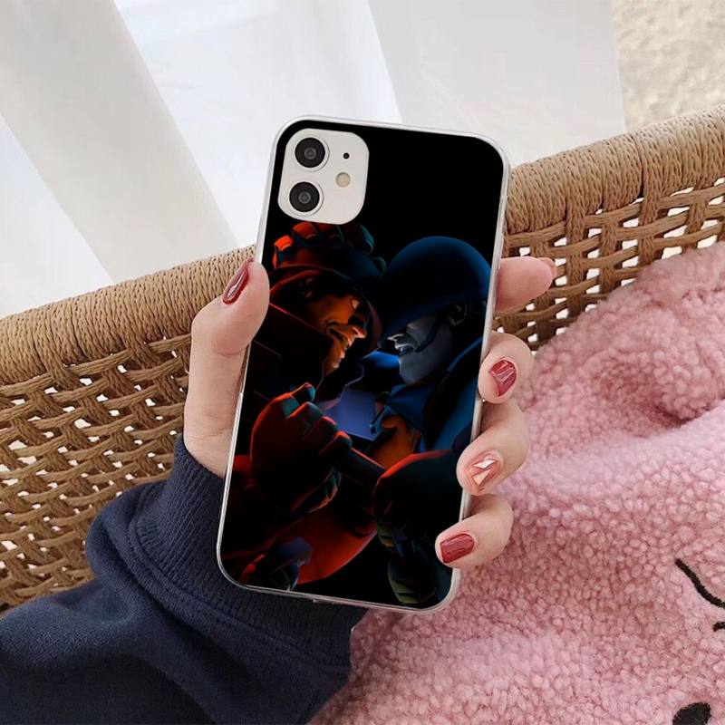 Team Fortress 2 Phone Case for iPhone 11 12 13 mini pro XS MAX 8 7 6 6S Plus X 5S SE 2020 XR cover