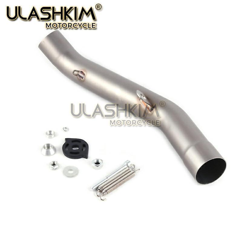Motorcycle Exhaust Muffler Escape For KAWASAKI Z800 2013-2016 Z750 2007-2014 Exhaust Contact Middle Link Pipe Z750 Z800