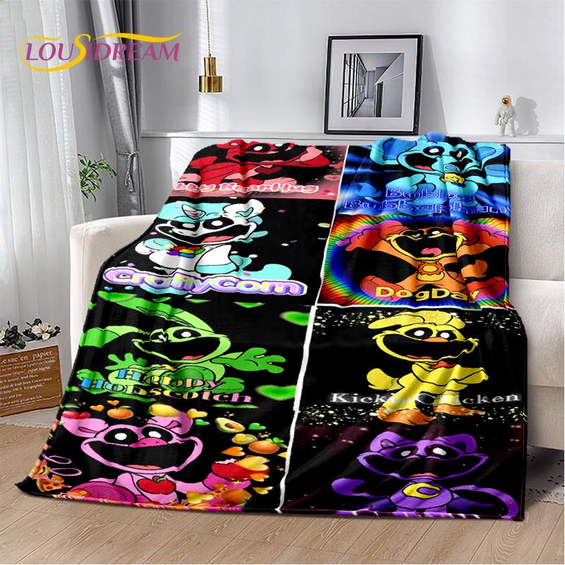 Cute S-Smiling C-Critters Catnap Craftycorn Cartoon Soft Blankets,Throw Blanket Comfortable Blanket for Beds Sofa Home Kids Gift