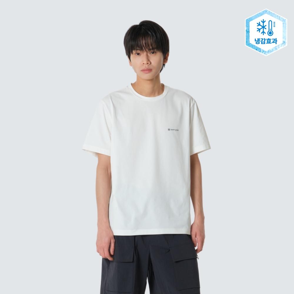 SNOWPEAK Quick Dry Basic Short Sleeve T-Shirt Off White (S26MUTTS12)