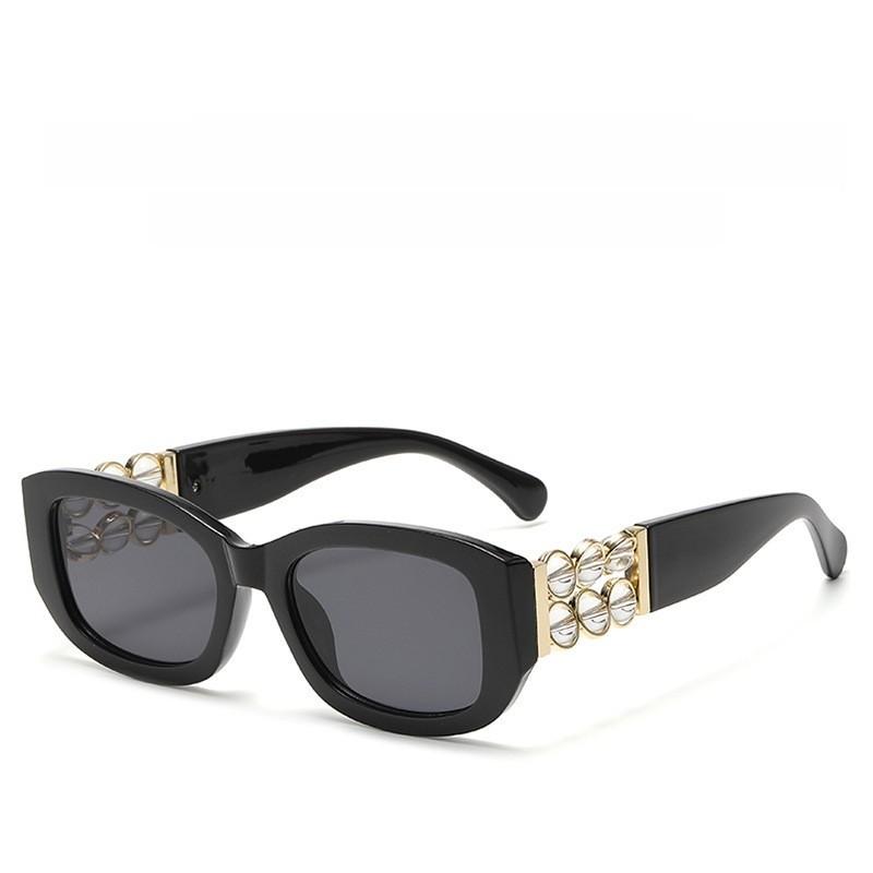 Baroque Fashion Square Sunglasses Women Uv400 Sun Glasses For Party And Street Style