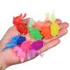 Children's 10Pcs/Set Kawaii Simulation Rubber Goldfish Baby Bath Water Play Games Toys for Kids Toddlers Bathing Shower Gifts