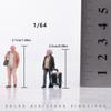 1/64 People Figure Layout Decoration DIY Projects Collections Fairy Garden Micro Landscape Diorama