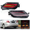 LED Rear Bumper Reflector Light For Toyota Vios 2008 2009 2010 2011 2012 2013 Start-up Animation Warning Turn Signal Lamps 12V