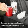 Car Console Organizers And Storage Large Cup Holder Tissue Dispenser Car Center Console Cup Holder For Water Bottle Key