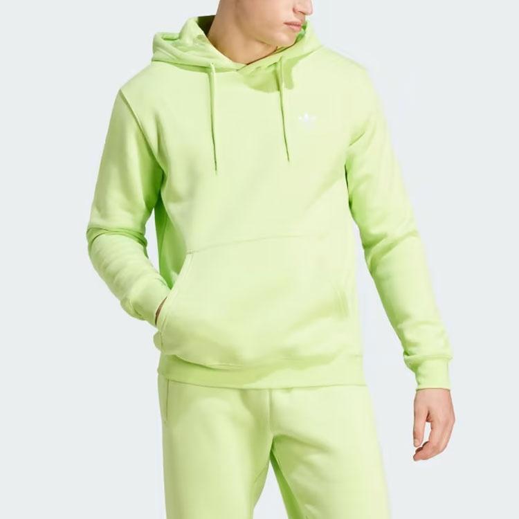 adidas Trefoil Hoodie 'Green' Men's IM4533