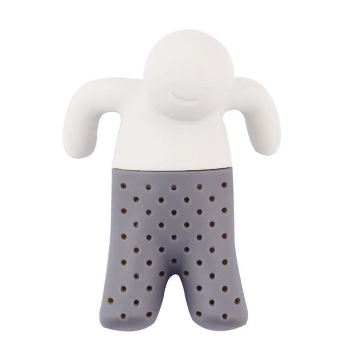

Infuseur de thé en silicone en forme de bonhomme