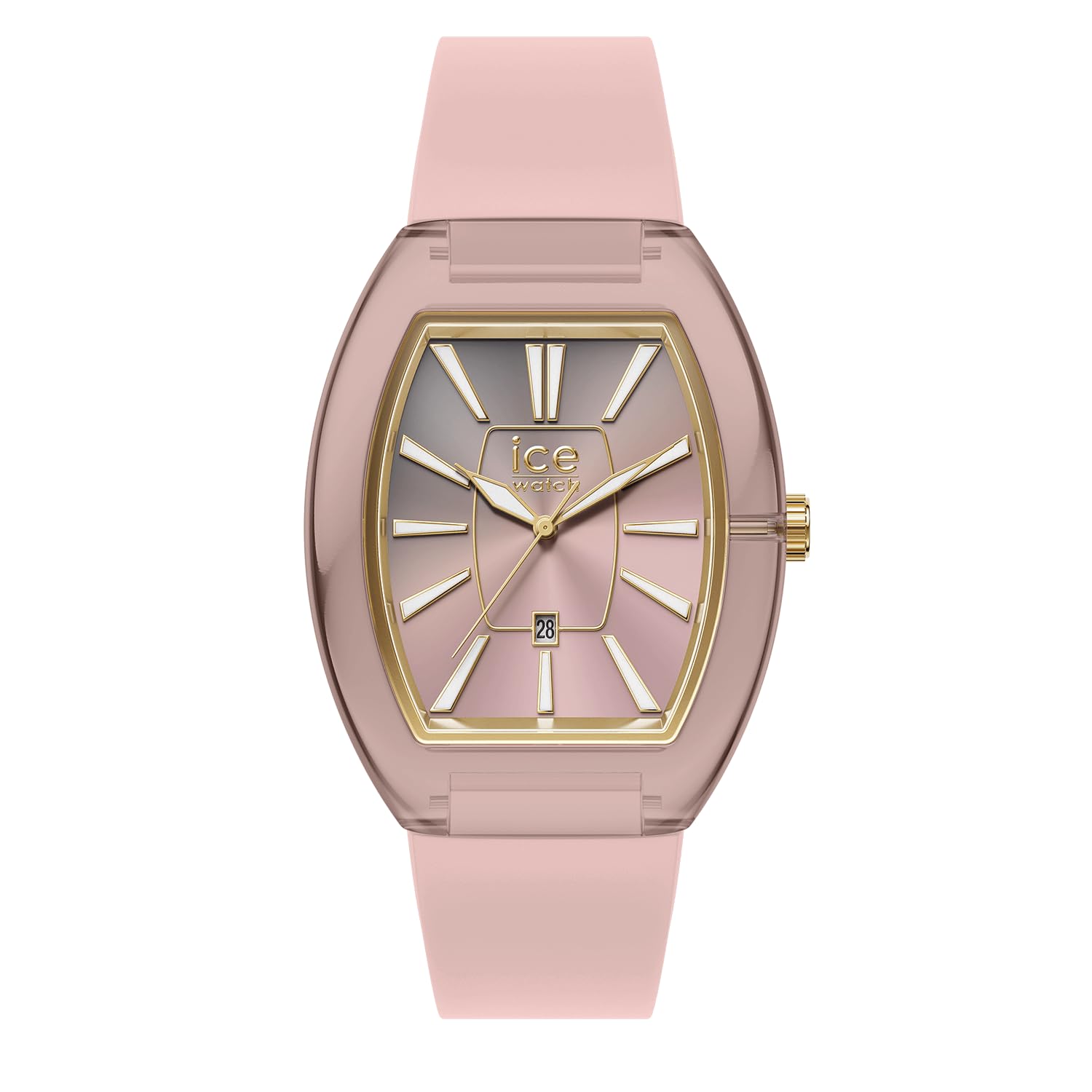 

Ice Watch Ladies ICE Boliday Soft Pink Small 3-Hand Watch with Date Display 35.0mm 025180
