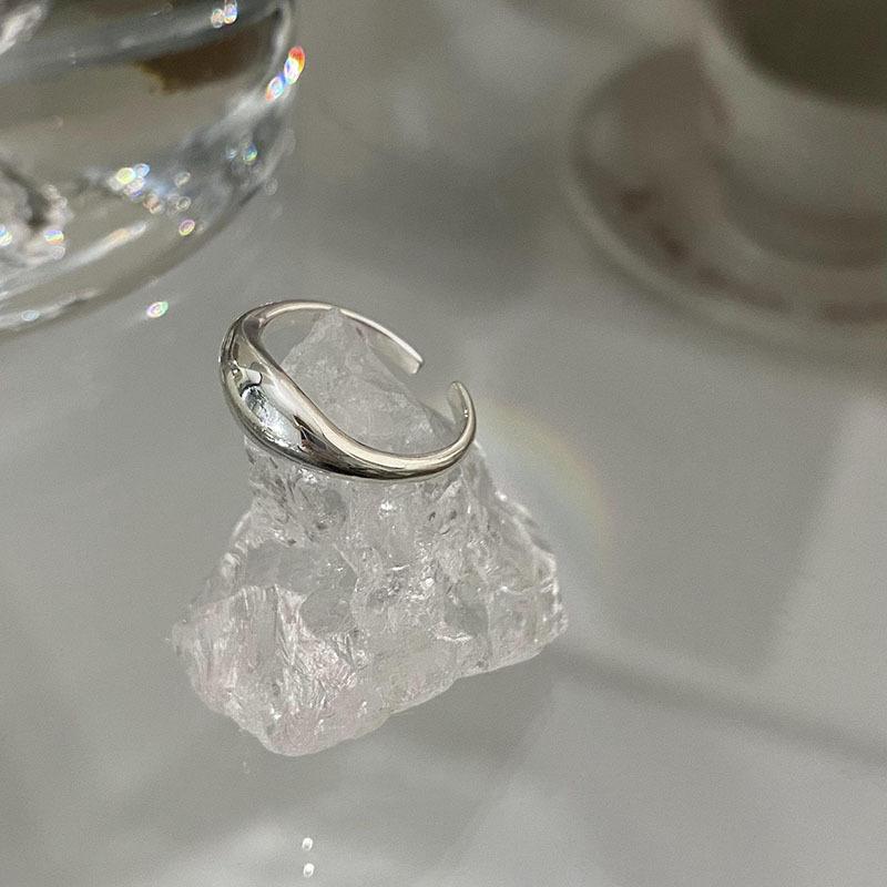 

Вдохновленное модой медное кольцо для женщин с геометрическим дизайном, современный аксессуар, стильное J4072