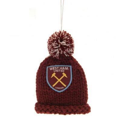 Bobble Hat Car Mirror Decoration