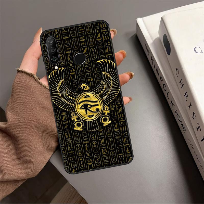 Egyptian Eye Of Horus For Huawei P20 P40 Lite P60 P30 Pro Nova 5T 9 10 SE 12s 12i 11i Y90 Y70 Y60 Y61 Y91 Y72 Case