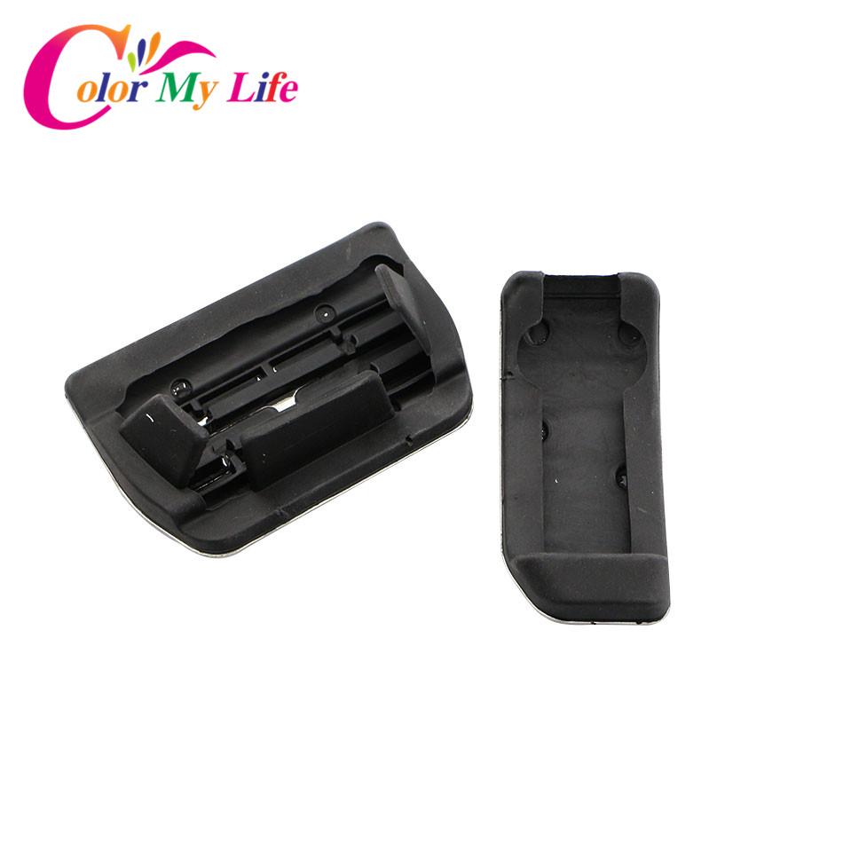 Car Non-Drill Stainless Steel Metal Pedal Automatic Manual Style Auto Accessories Pedals for Volvo XC60 V60 S60 S80 2009 -