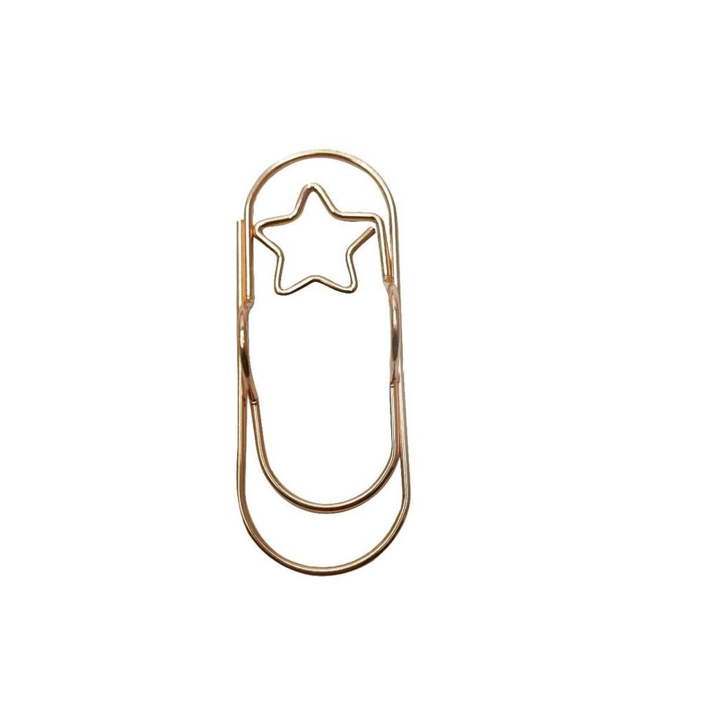 Creative Heart Pen Clip with 9 Colors, Portable Star Pen Holder, Pencil Clip Accessories.