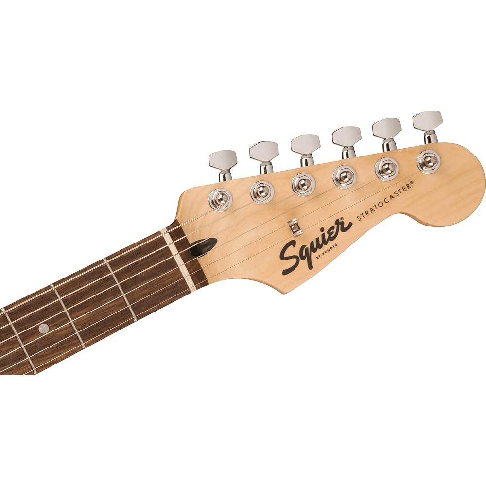 Squier by Fender Squier Electric Guitar Squier Sonic™ Stratocaster®, Laurel Fingerboard, Black Pi...