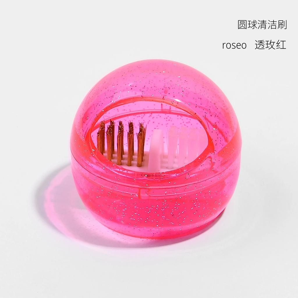 1Pc Soft and Hard Copper Wire Nail Drill Brush Cleaning Box Remove Powder Grinding Head Nail Art Drilling Bits Care Cleaner Tool