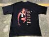 Janet Jackson World Tour 93-94 Cotton Black Unisex Shirt S-5XL Unisex T-Shirt