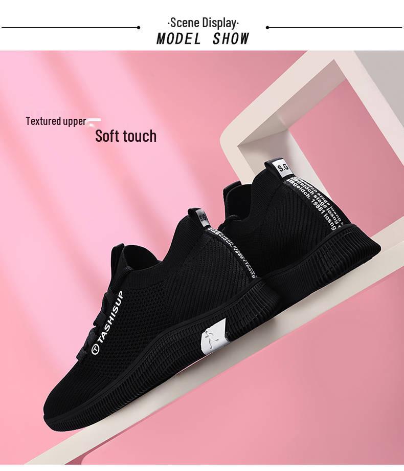 Spring/Summer Casual Women's Soft Sole Sneakers for Walking & Dancing