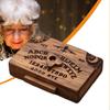 Mini Ouija Board With Drawer Wooden Miniature Spirit Board Miniatures With Planchettes Emotional Love Drawer Home Decoration
