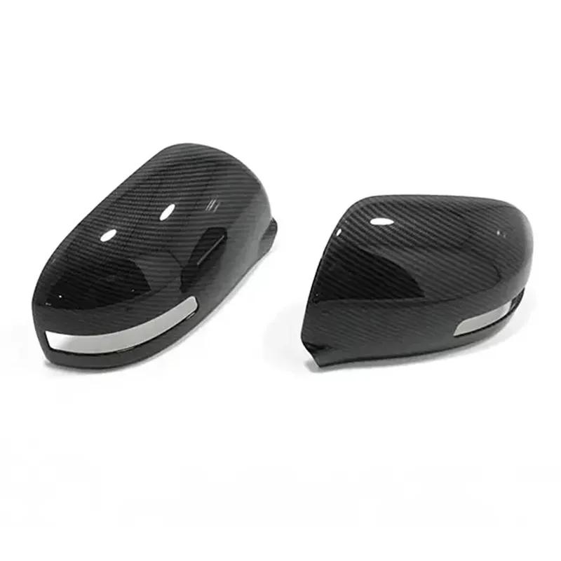 2pcs Carbon Fiber Rear View Side Mirror Trim Cover For Mitsubishi Outlander 2013 2014 2015 2016 2017 2018