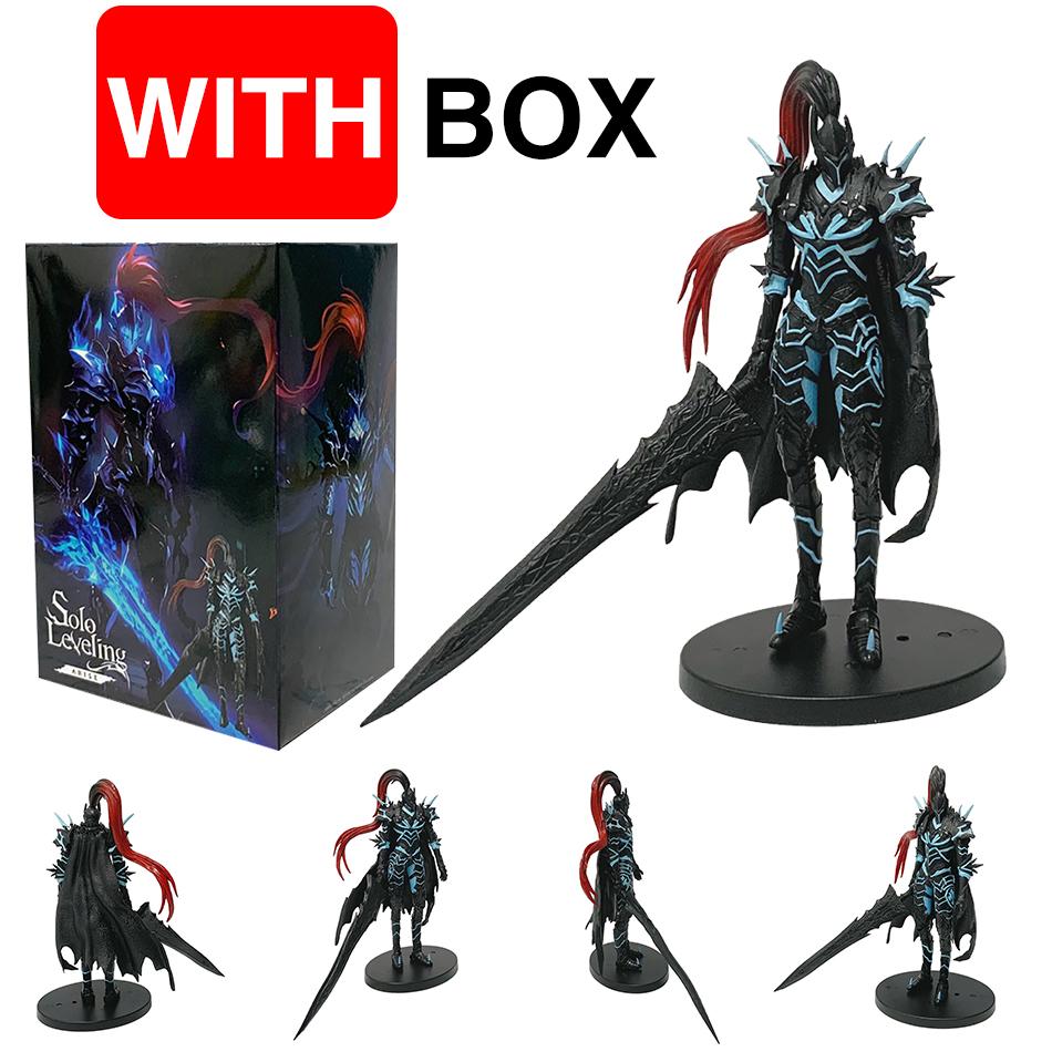 21CM GAME Action Figures The Knight Yggdrasil Figure Standing Pose Statue Lgris Sung Jinwoo Action Figure Model Toys Gift