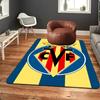 Villarreal FC Pattern Rug Floor Mat for Living Room or Bedroom Soft and Comfortable Carpet a Gift for Birthday and Holiday.