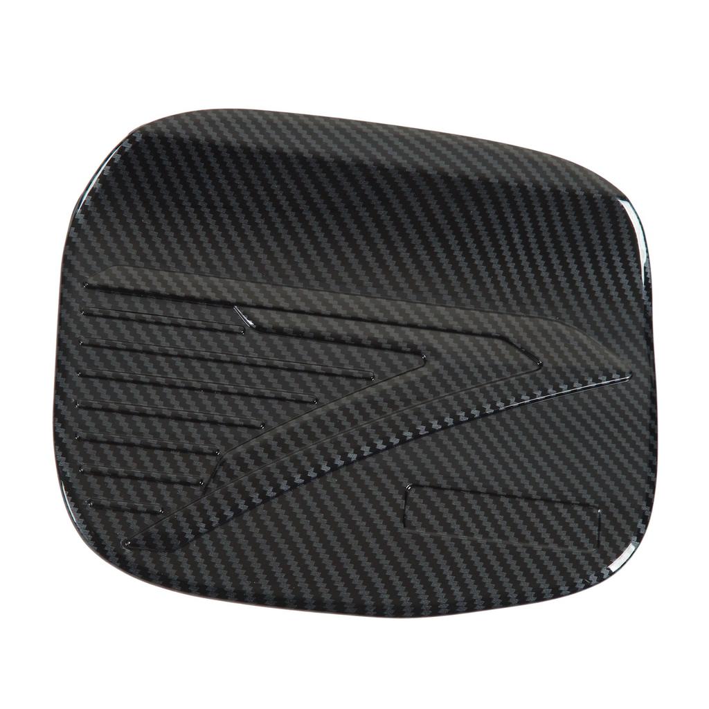 Bil Bränsletank Gaslock Skydd Kolfibermönster Exteriör Dekoration Ersättning För Mitsubishi