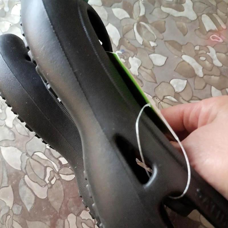 Wodoodporne i oddychające buty perforowane W lecie Pora deszczowa Wypoczynek i modna turystyka plażowa Damskie sandały z wycięciem Jednolity kolor Wszechstronny