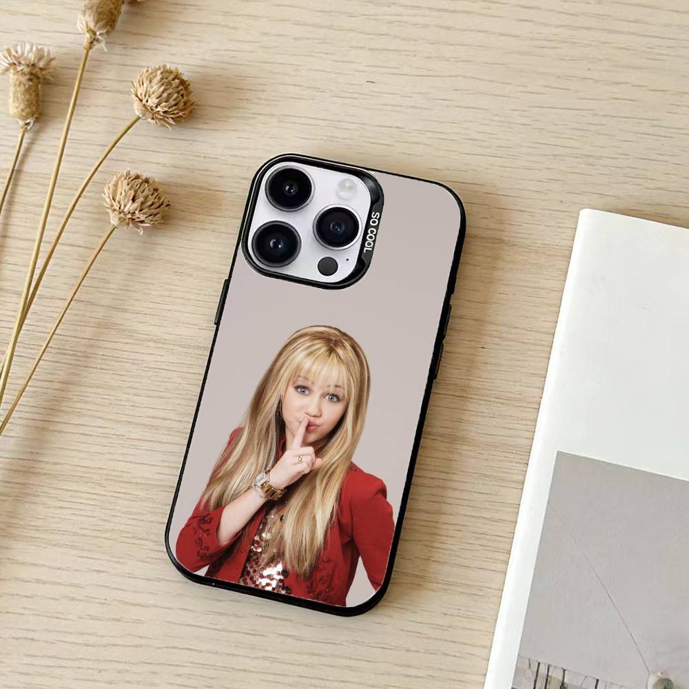 Hannah M-Montana     Phone Case Color Silver Shell For IPhone 17 16 15 14 13 12 11 Pro Max Plus