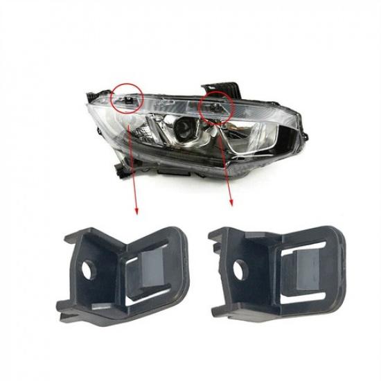 2 шт. Передние клипсы для фар для Honda Civic 2016- 33105-TBA-A01 33155-TBA-A01