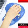 Creative Cartoon Silicone Wrist Rest Mouse Pad & Keyboard Hand Rest - Cute Desk Mat