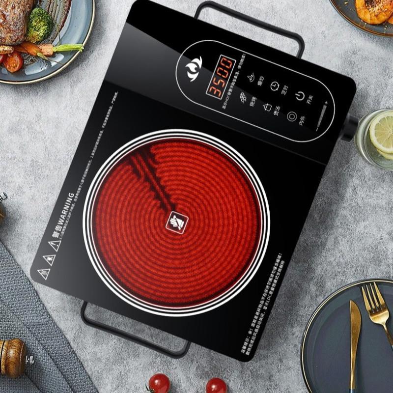 3500W Household Stir Fry Induction Cooker Kitchen Cooking Heating Stove High Power Electric Ceramic Stove