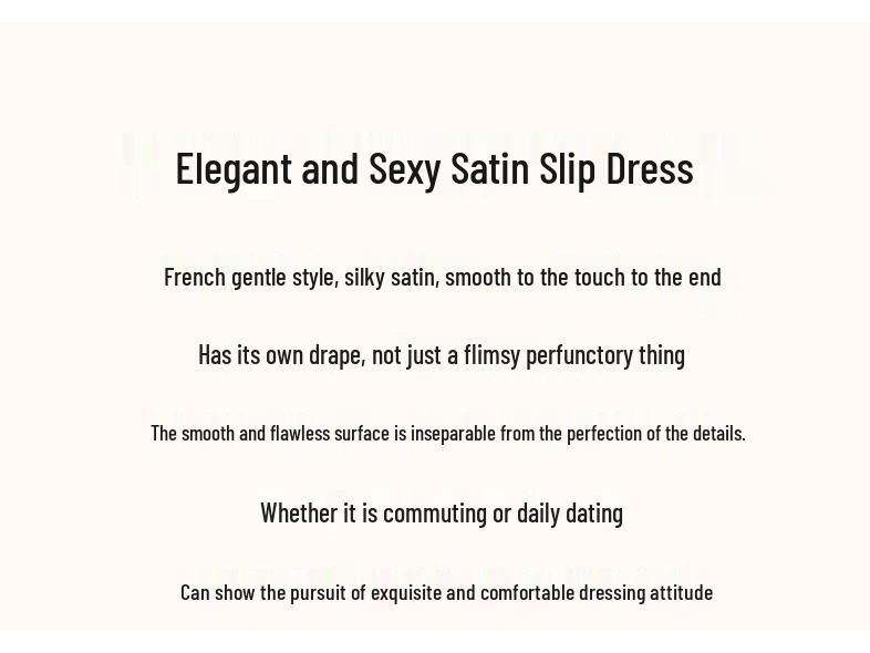 Demana Glossy Satin Camisole Midi Dress