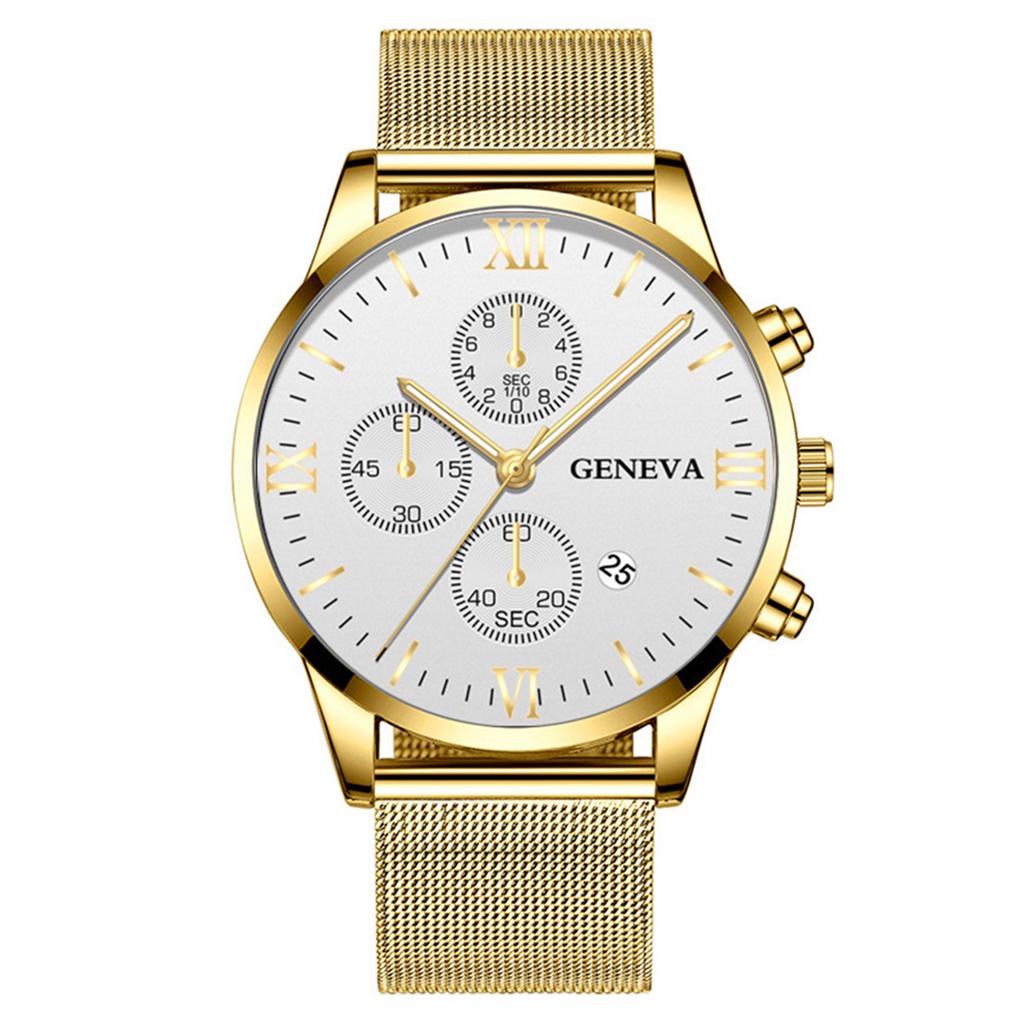 Men's Luminous Running Alarm Clock Watch