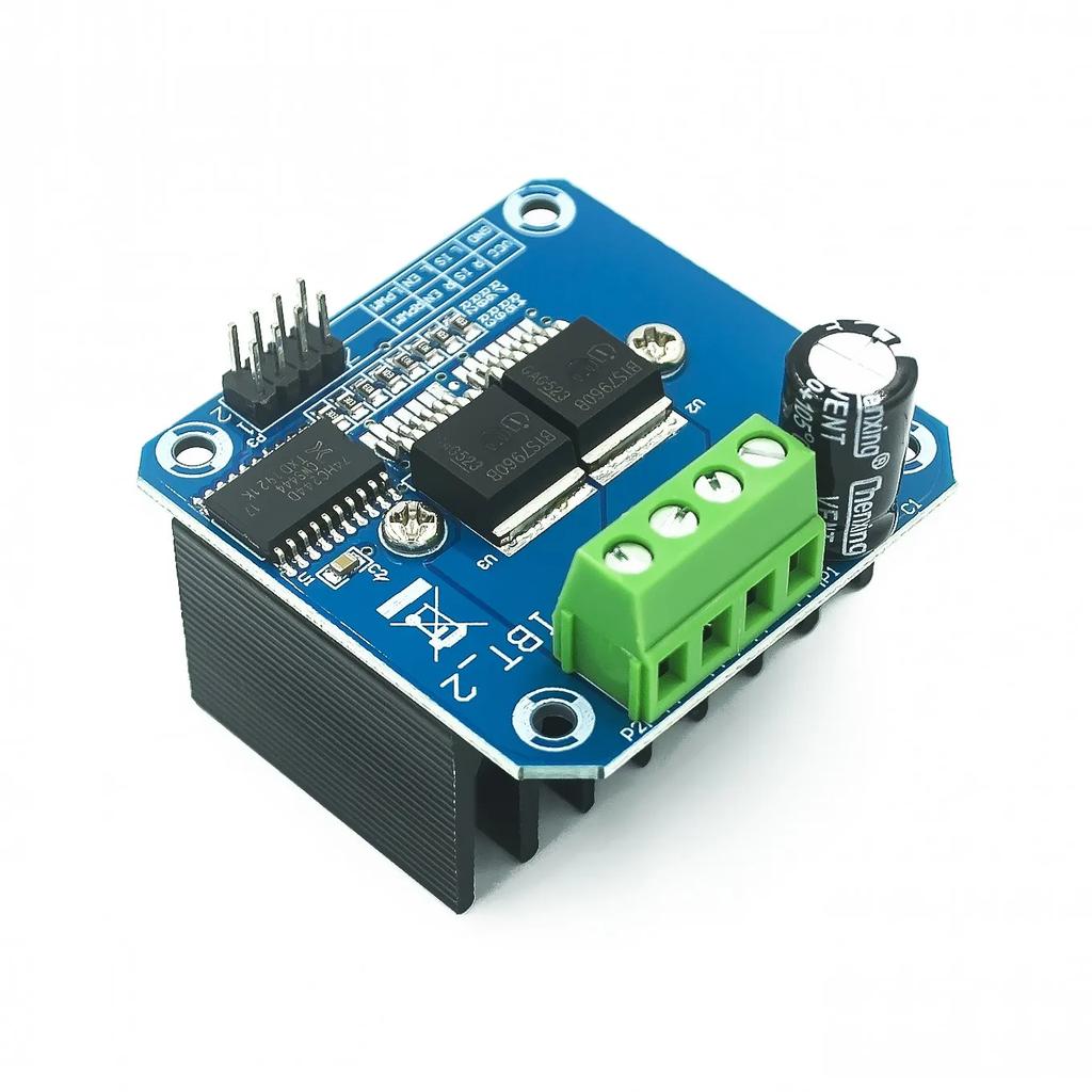 Double BTS7960 43A H-bridge High-power Motor Driver Module/smart Car/