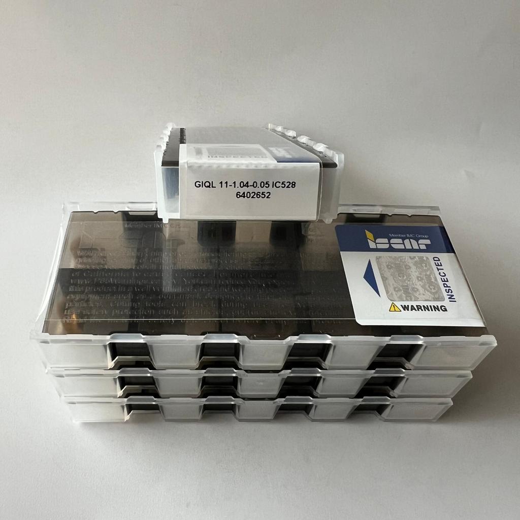 ISCAR / GIQL11-1.04-0.05 IC528 / Industrial indexable carbide inserts 10 Pcs