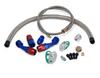 Oil Drain Line Kit fit turbo chargers T3 T3T4 T4 T70 T66 T04E T61 T76 T04B