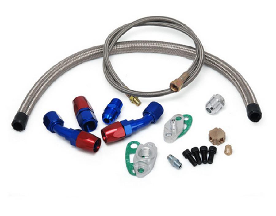 Oil Drain Line Kit fit turbo chargers T3 T3T4 T4 T70 T66 T04E T61 T76 T04B