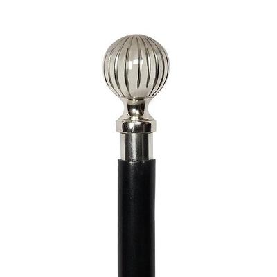 Silver Brass Decorative Handle and Walking Stick for Men and Women