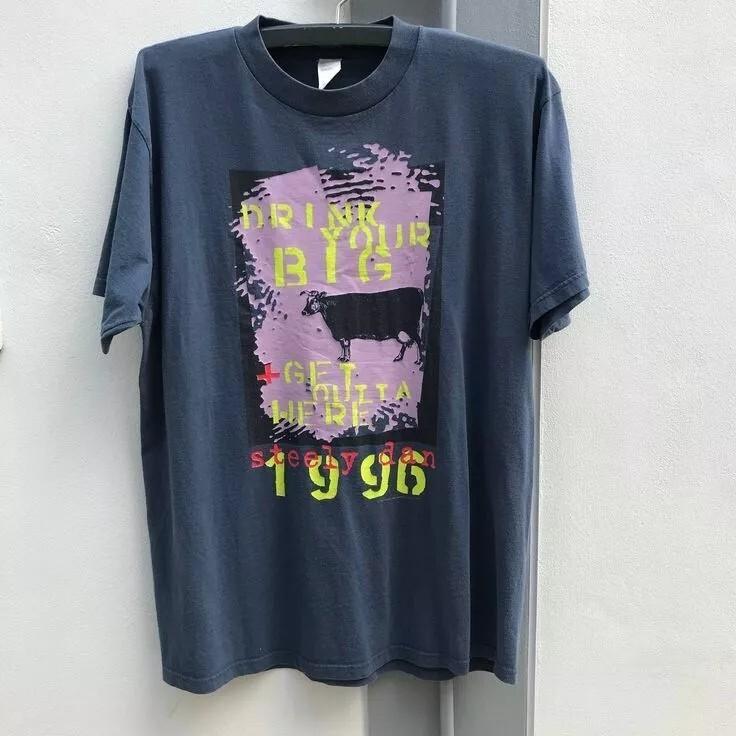 

1996 Steely Dan Rare Design Short Sleeve Black T shirt Men Women S-5XL Unisex T-Shirt XXXXL